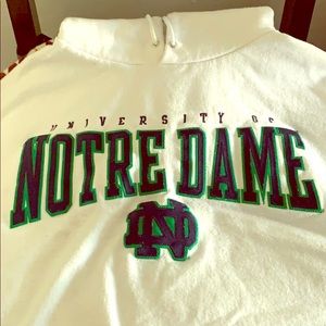 VINTAGE NOTRE DANE CHAMPION HOODIE